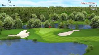 PGA National  Hole 3 Flyover [upl. by Craig586]