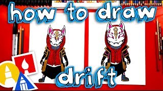 How To Draw Drift From Fortnite [upl. by Breed]