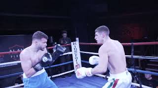 Ludo Gautherin V Alex Vickers  DKM Plush Boxing  Pryzm Kingston  20032022 [upl. by Arramahs725]