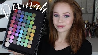 My Devinah Cosmetics Collection  Swatches  Review SingleShadowSaturday [upl. by Beitris640]