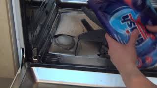 How to Tip 22  Add salt and adjust setting on a Siemens IQ Dishwasher [upl. by Aniral]