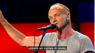 TEDItalia  Sting Come ho ricominciato a scrivere canzoni [upl. by Burkley]