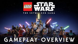 LEGO® Star Wars™ The Skywalker Saga  Gameplay Overview [upl. by Dnalhsa]