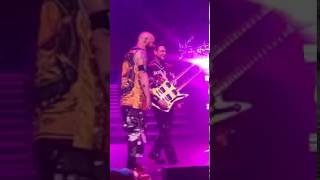 Five Finger Death Punch messing around at concert [upl. by Monda]