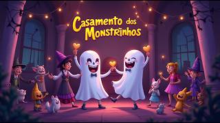 CASAMENTO DOS MONSTRINHOS MÚSICA INFANTIL baby happy kids musica infantil HAPPY HALLOWEEN [upl. by Aseek]