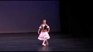 BALLET  Youth America Grand Prix 2013  Giselle Bethea  La Esmeralda Variation [upl. by Pinelli]