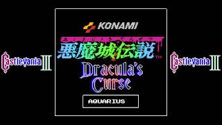 Castlevania 3 Music JP FC VRC6  US NES stereo mix [upl. by Matthaus]