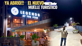 Finalmente está ABIERTO al público El Nuevo muelle TURÍSTICO en El Salvador recorrido nocturno [upl. by Ermanno]