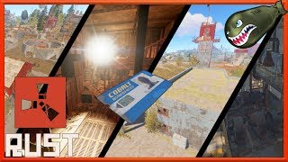 Rust  Where to Get Red Key Cards All Blue Monument Puzzle Locations Rust Tutorials [upl. by Oluas]