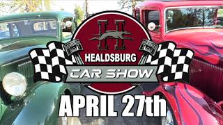 The Annual 2024 Healdsburg Car Show  April 27 2024 [upl. by Sayce215]