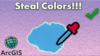 Stealing Colors Change Colors with the Eyedropper Tool  ArcGIS Pro [upl. by Faux60]