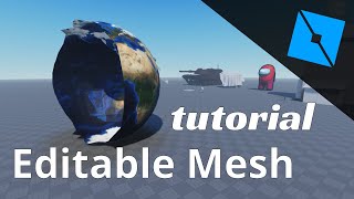 EditableMesh full tutorial Roblox Studio [upl. by Itida825]