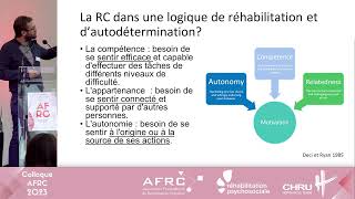 4  Remédiation cognitive et troubles psychotiques débutants  AFRC 2023 🔺🟪🔵 [upl. by Thorma]