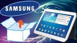 Unboxing  Samsung GALAXY Tab 4 101 101quot WiFi SMT530 [upl. by Wing]