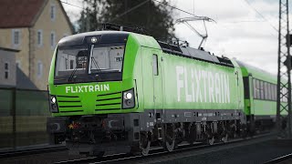 Train Sim World 5  FlixTrain FIRST LOOK  Frankfurt Fulda [upl. by Neyugn584]