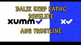 REMOVING TRUSTLINE SA XUMM WALLET [upl. by Salisbarry924]