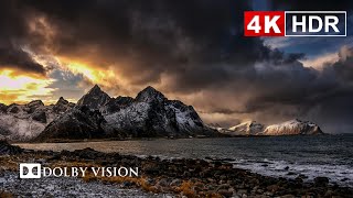 Epic Landscapes 4K with Cinematic Music  4k HDR 60 FPS Dolby Vision SHORT FILM [upl. by Seaton]