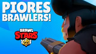 PIORES BRAWLERS DO NOVO META 😢 [upl. by Stoops]