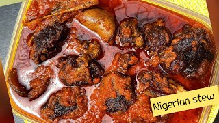 Yummy and Tasty Nigerian Stew [upl. by Ludlew]