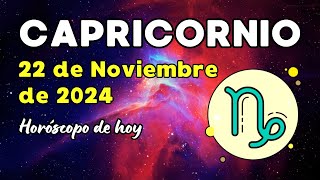 ✨𝐓𝐢𝐞𝐦𝐩𝐨 𝐃𝐞 𝐂𝐨𝐬𝐞𝐜𝐡𝐚𝐫 𝐅𝐫𝐮𝐭𝐨𝐬✨Horoscopo Capricornio Hoy ♑ 22 de Noviembre de 2024 💥 [upl. by Farrington]