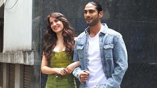 Prateik Babbar And Elli Avrram Spotted For Promotion Of Their New Song Tere Dar Pe Sanam [upl. by Ulphi]