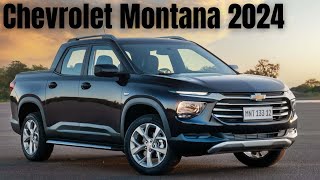 🚨Nova Chevrolet Montana 2024 😱😱 descubra aqui todos detalhes [upl. by Kyd]