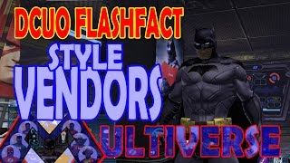 DCUO Style Vendors [upl. by Rozelle]