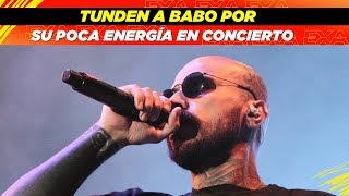 Tunden a Babo por su poca energía en concierto🤯😱 [upl. by Anelyak]