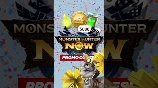 FREE ITEMS Monster Hunter Now Promo CODES shorts [upl. by Asirak998]