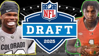 2025 NFL MOCK DRAFT FIRST ROUND EARLY LOOK [upl. by Norga310]