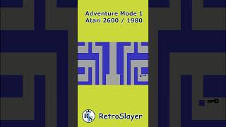 Adventure Mode 1 Atari 2600 retrogaming atari2600 adventure [upl. by Shermie]