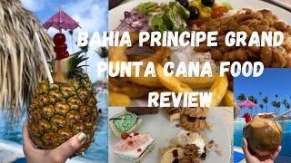 Bahia Principe Punta Cana Food Review 2024  Veg amp NonVeg Food Options  All Inclusive 5 Star Resort [upl. by Asselim]