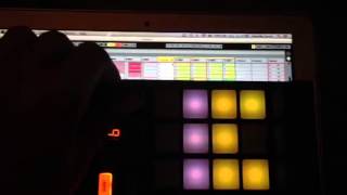 Traktor Kontrol F1 in Ableton Live [upl. by Marthe]