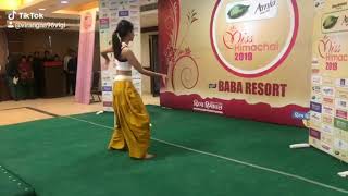 Miss Himachal 2019 Dance performance by VIRANGNA DUTTA [upl. by Antons775]