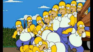 The Simpsons Season 14 Episode clip from Treehouse of Horrors VIII Send in the Clones [upl. by Nolra]