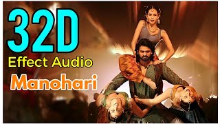 ManogariTamilBaahubali32D Effect Audio song USE IN 🎧HEADPHONE like and share [upl. by Cloutman]