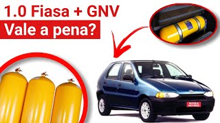 VALE A PENA INSTALAR GNV NO PALIO 10 FIASA  Autos amp Dicas 54 [upl. by Kurzawa]