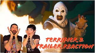 Terrifier 2 Trailer Reaction [upl. by Chu]