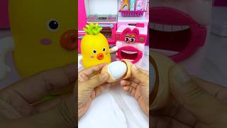 Washing Machine Eating Egg Set Toys Satisfying With Unboxing ASMR Videos [upl. by Eigger]