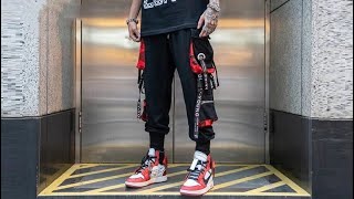 7 Мужские брюки карго с Алиэкспресс Aliexpress Mens Cargo Pants 2021 Крутые вещи из Китая Топ [upl. by Einaffyt739]