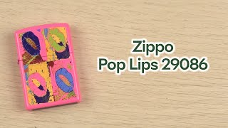 Розпаковка Zippo Pop Lips 29086 [upl. by Riella]