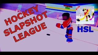 Hockey Slapshot League Trailer ROBLOX [upl. by Ewald831]