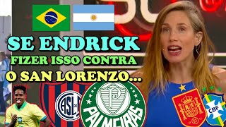 ARGENTINOS VÃO A LOUCURA COM SHOW DE ENDRICK E DEFENDEM SELEÇÃO BRASILEIRA APÓS PÊNALTIS MANDRAKES [upl. by Aitan]