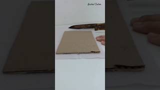 How to make mini Canvas at home 🖼️ Handmade Canvas for painting 🎨🖌️ [upl. by Nyrrad928]