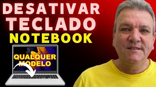 COMO DESATIVAR O TECLADO DE UM NOTEBOOK [upl. by Ackley]