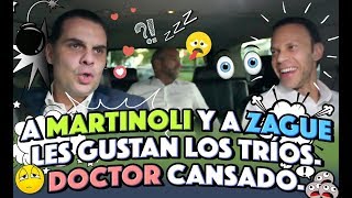 A Martinoli y Zague les gustan los tríos Dr García cansado [upl. by Margreta]