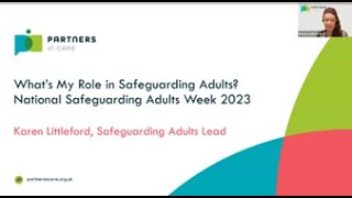 What’s My Role in Safeguarding Adults National Safeguarding Adults Week 2023 [upl. by Otsugua110]