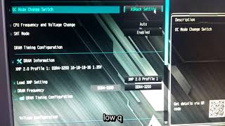 Setting RAM speed above default on Asrock B450 motherboard [upl. by Zobias]