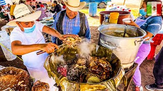 Estos TACOS de BARBACOA Solo hay en México 🌮🇲🇽 200 KG DE CARNE  8 Horas de Comida Mexicana [upl. by Takeshi410]