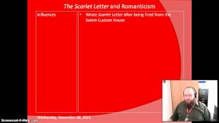 The Scarlet Letter and Romanticism [upl. by Amuwkuhc]